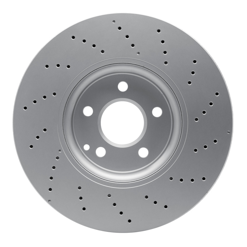 Mercedes-Benz CLS400 Brake Rotor (1) - Front - R1 Concepts - GeoSPEC Coated Drilled - `15-`17